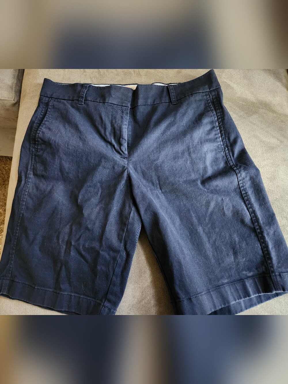 J. Crew Women's Dark Navy Cotton Shorts